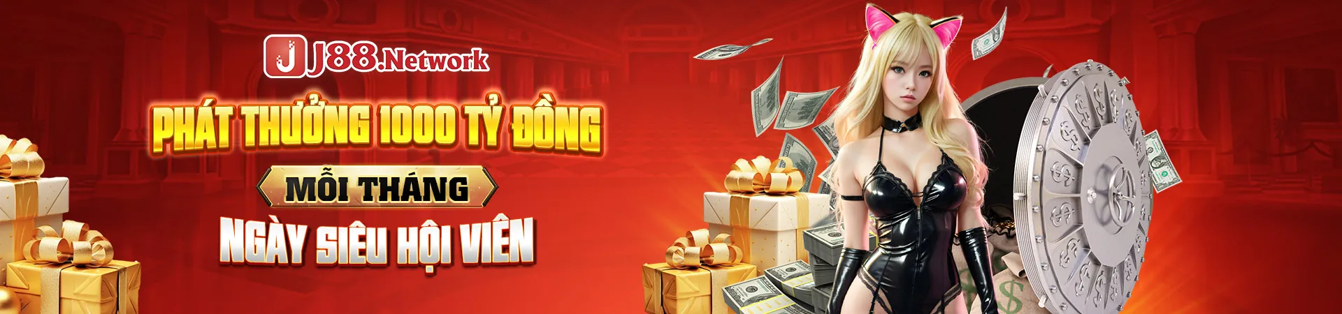 Hình ảnh giới thiệu Chương Trình VIP RED88 với các ưu đãi độc quyền và trải nghiệm cá cược đẳng cấp