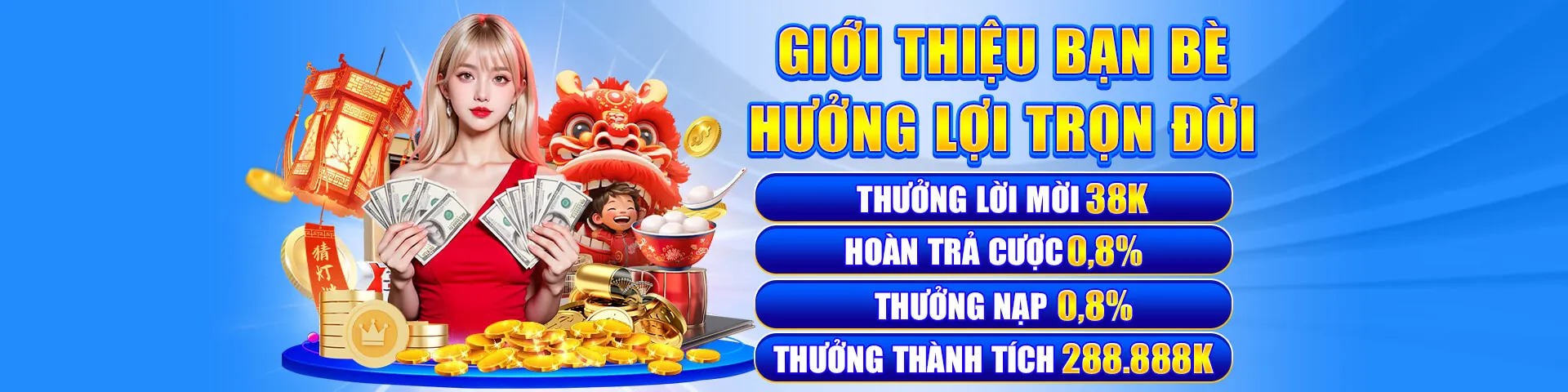 Hình ảnh chính Nổ Hũ Red88 với jackpot lớn và đồ họa hấp dẫn